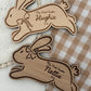 My First Easter Wooden Bunny Plaque