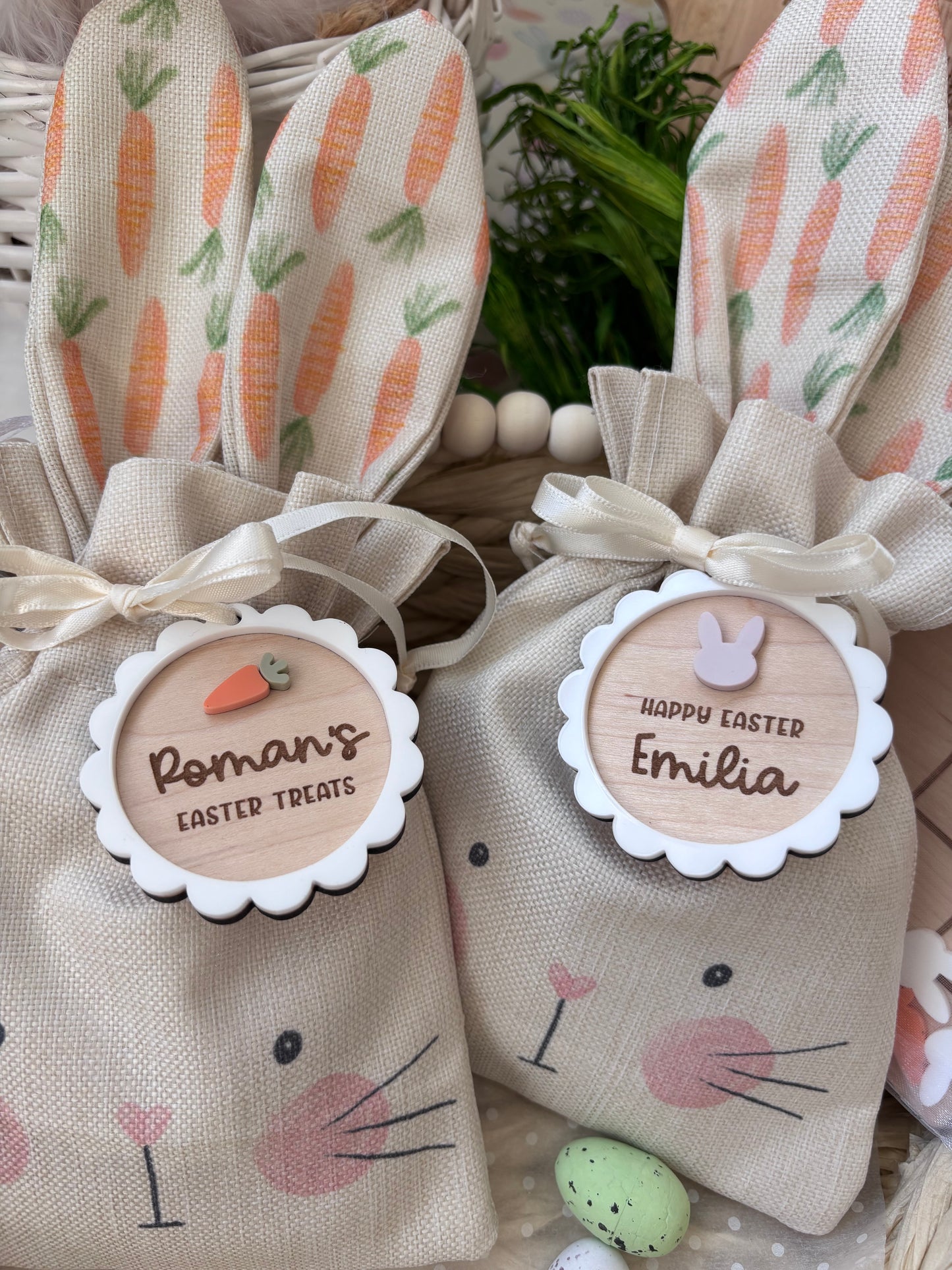 Easter Bunny Carrot Treat Bags