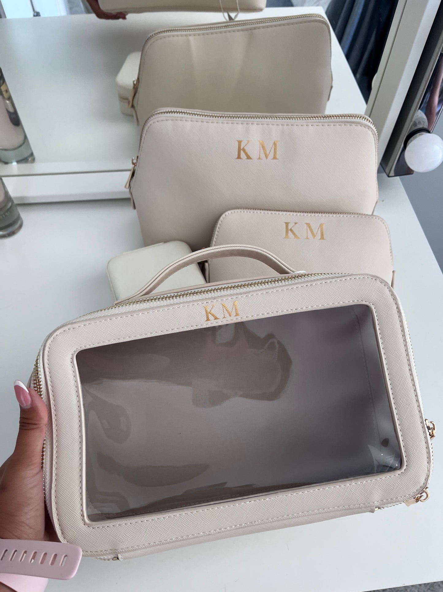 Luxury Monogram Travel Case