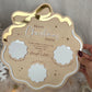 Santa’s Christmas Eve Treat Wavy Bow Board