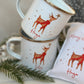 Personalised Reindeer Mug & Treat Bag