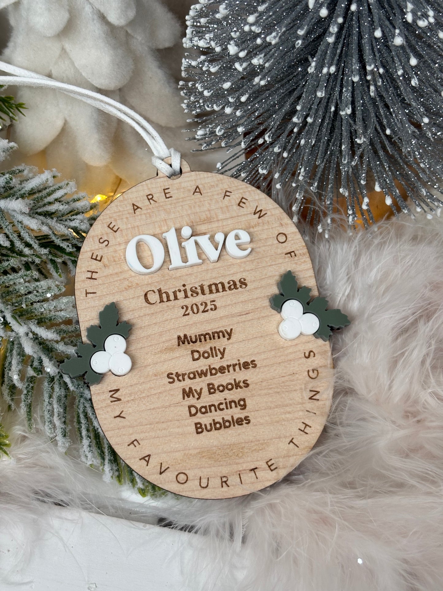Favourite Things Baby’s First Christmas Keepsake Bauble