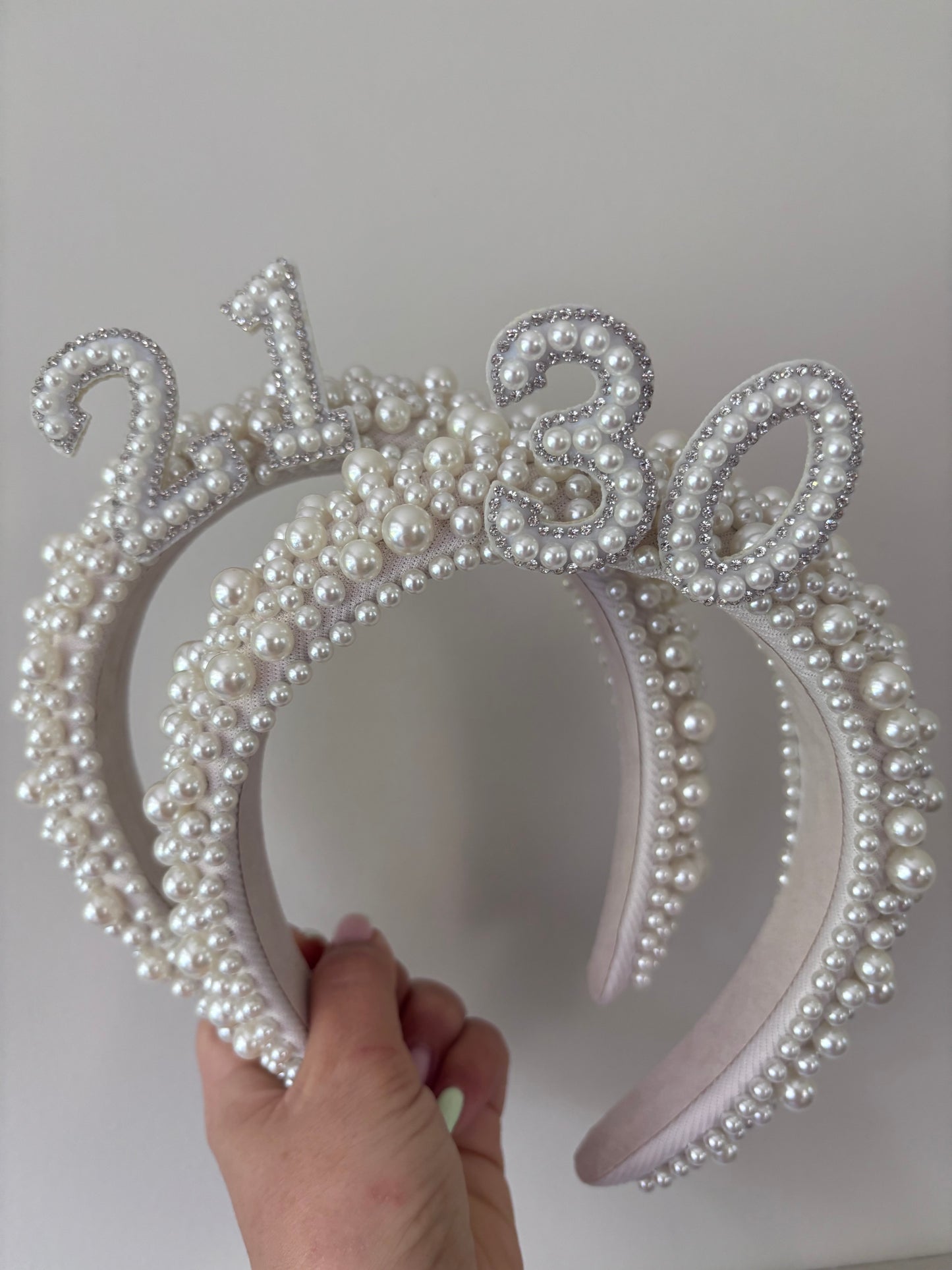 Birthday Girl Pearl Headband