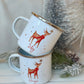 Personalised Reindeer Mug & Treat Bag