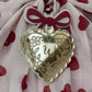 Gold Locket Heart Tag