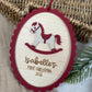 Baby’s First Christmas Rocking Horse Bauble