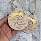 Personalised Thank you for helping me shine Teacher Bauble