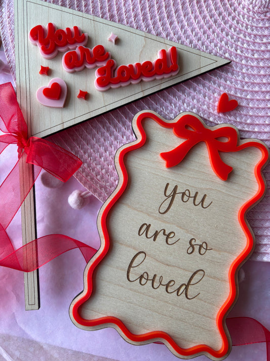 Valentines Quote Plaque