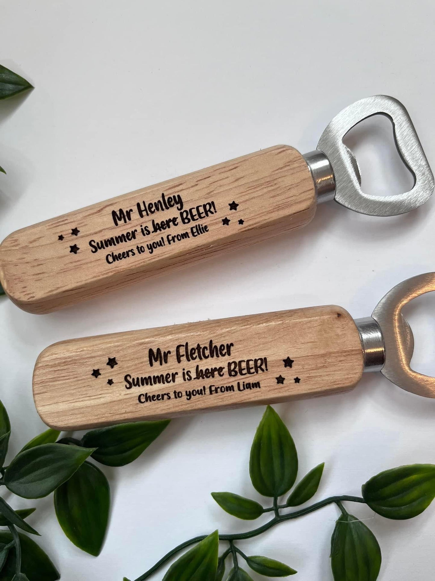 Personalised Teacher Bottle opener