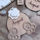 Personalised Easter Bunny Tail Tags