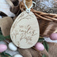 Personalised My First Easter Egg Basket Tag