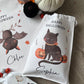 Black Cat or Batty Halloween Sack