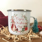 Personalised Festive Bunny Mug & Treat Bag