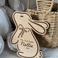 My First Easter Wooden Bunny Plaque