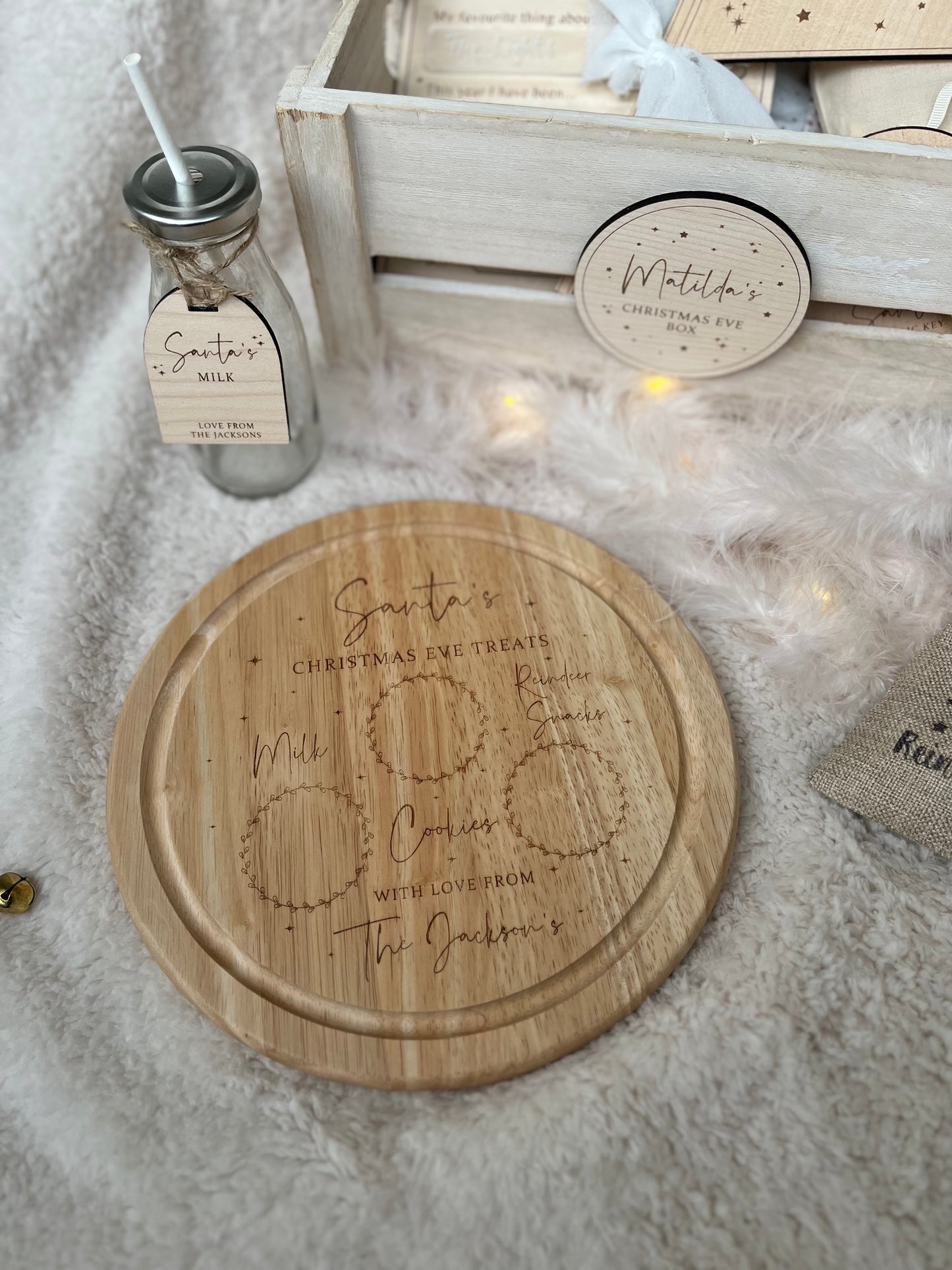 Personalised Christmas Eve Crate - Box Disc