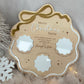 Santa’s Christmas Eve Treat Wavy Bow Board