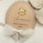 My First Christmas Personalised Plaque - Rocking Horse