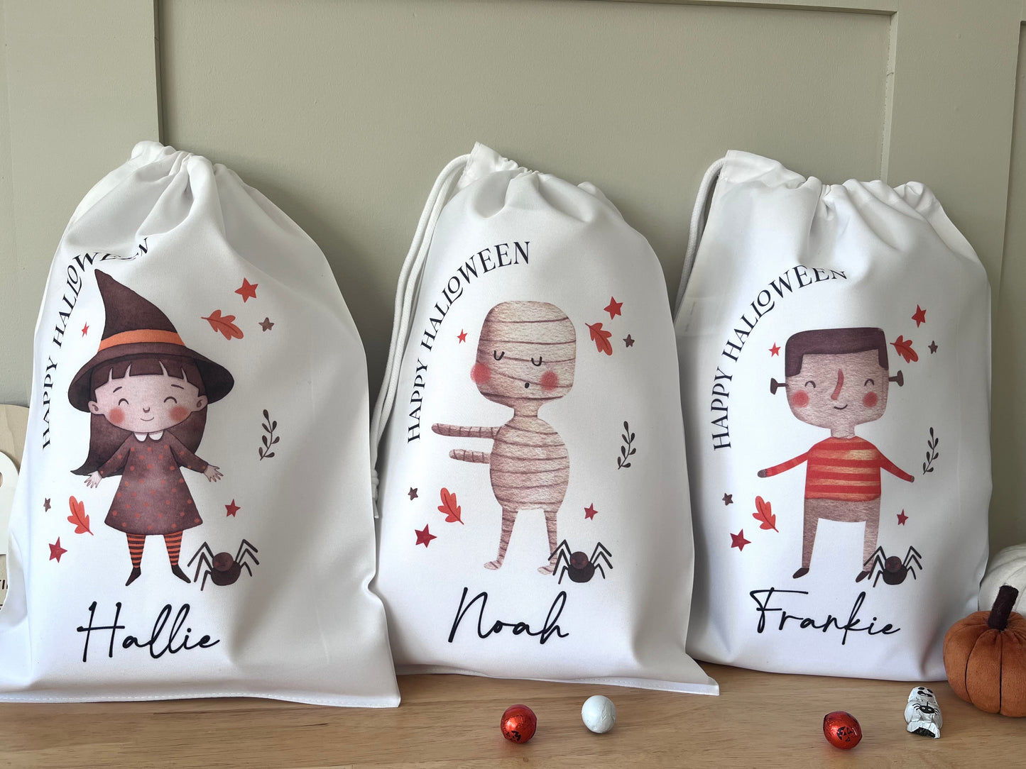 Personalised Halloween Sack