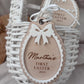 Personalised Easter Bow Basket Tag