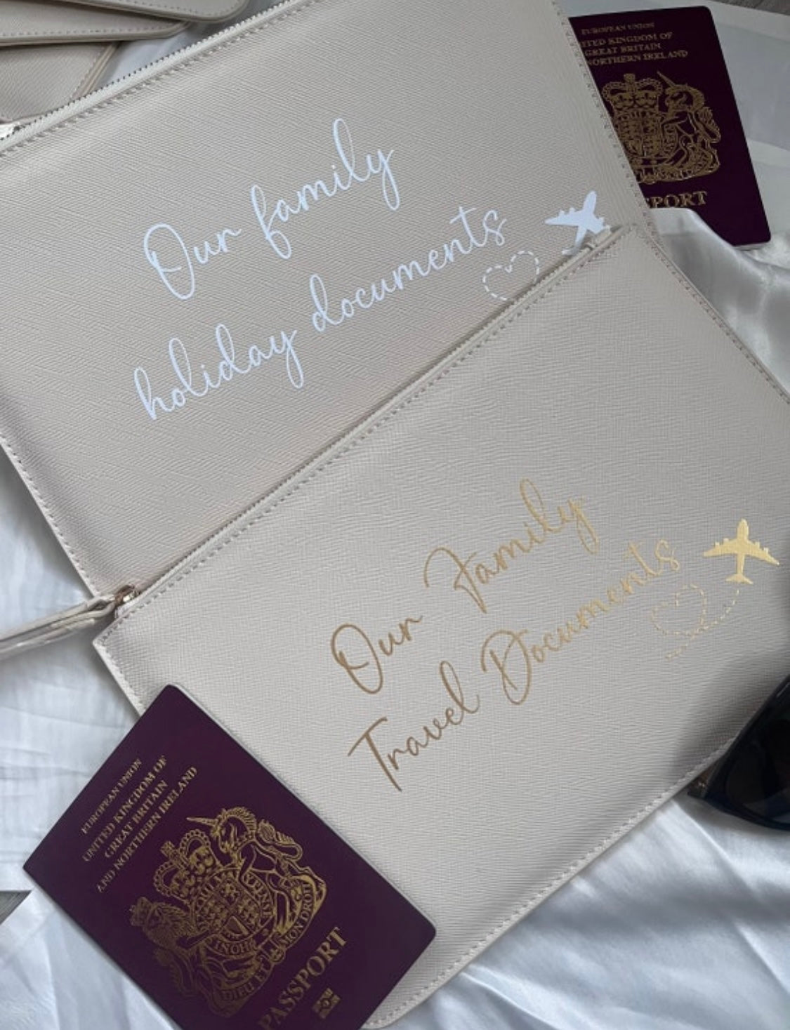 Luxury Personalised Travel Wallet