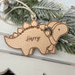 Personalised Dinosaur Bauble