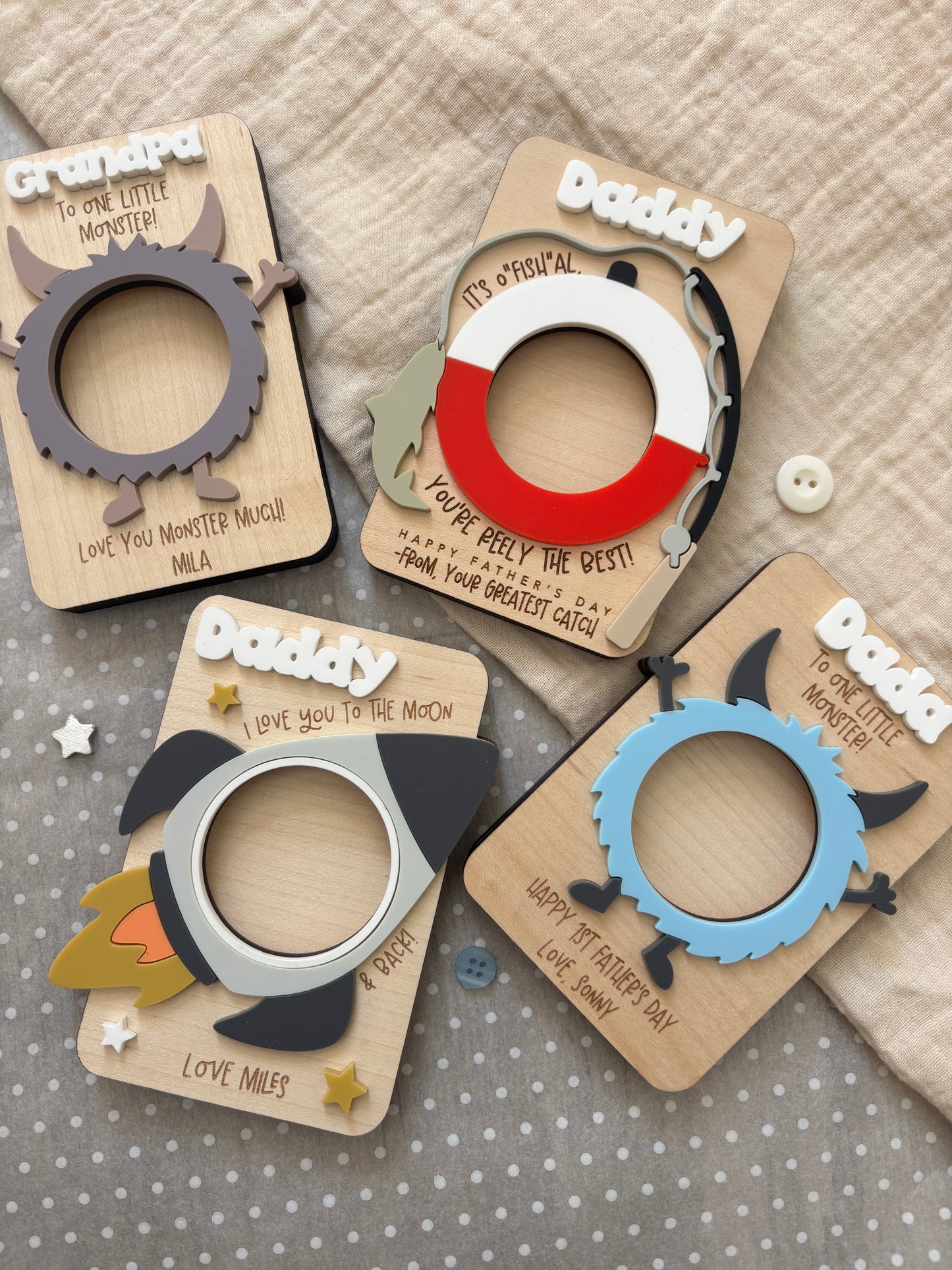 Personalised Father’s Day Magnet Frame