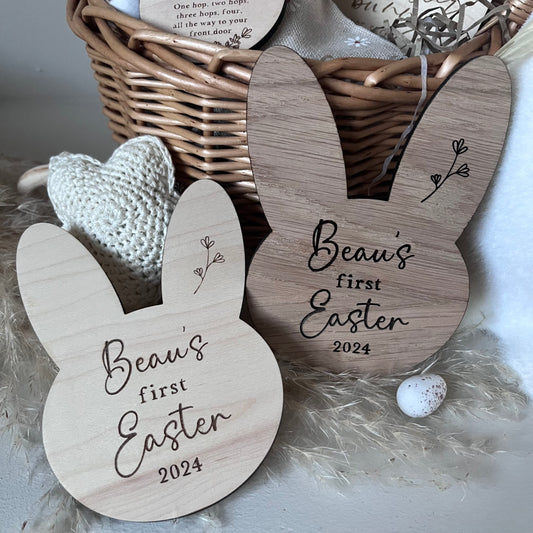 My First Easter Personalised Bunny Keepsake Disc