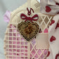 Gold Locket Heart Tag