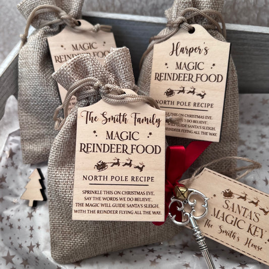 Personalised Magic Reindeer Food - Traditional