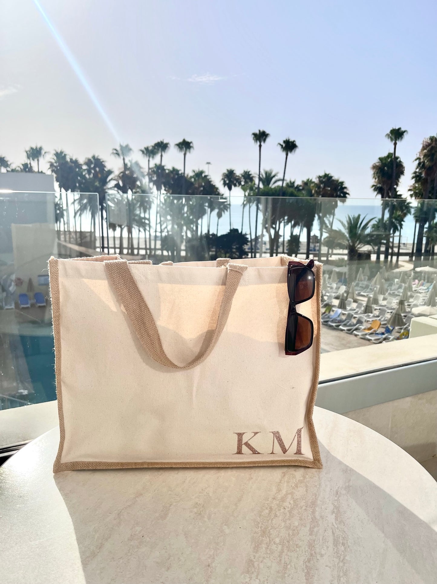 Must Have Monogram Beach Bag