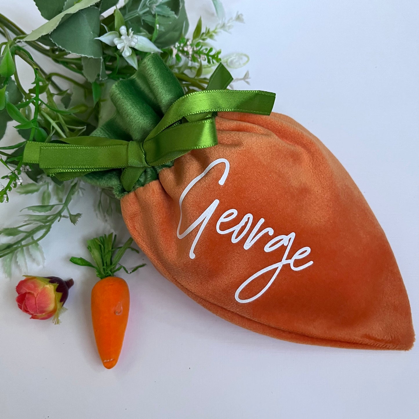 Personalised Carrot Treat Bags