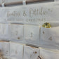 Personalised Fabric Advent Calendar - 24 Pockets - Glitter