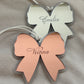 Personalised Bow Bauble