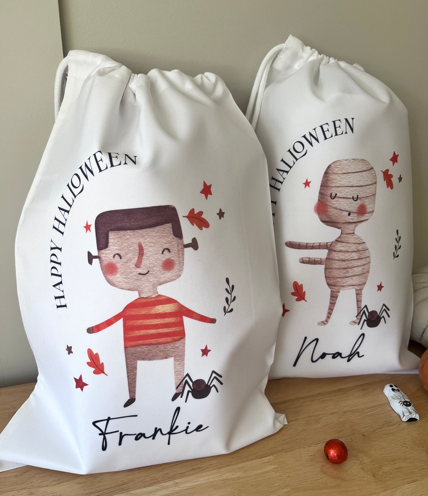 Personalised Halloween Sack