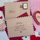 Personalised Valentines Love Letter