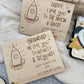 Father’s Day Love you to the Moon FingerPrint Magnet Gift