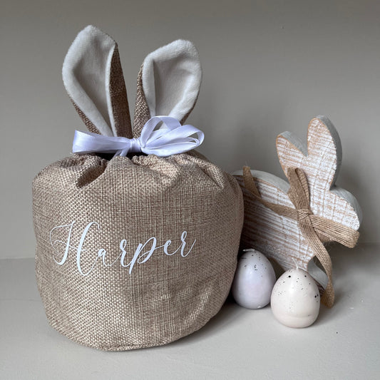 Jute Bunny Bags