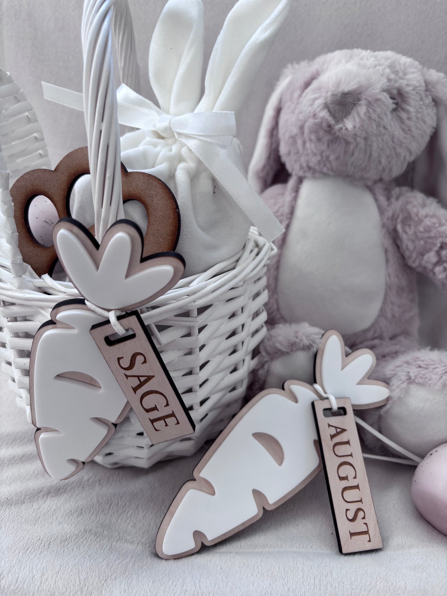 Personalised Easter Carrot Tag