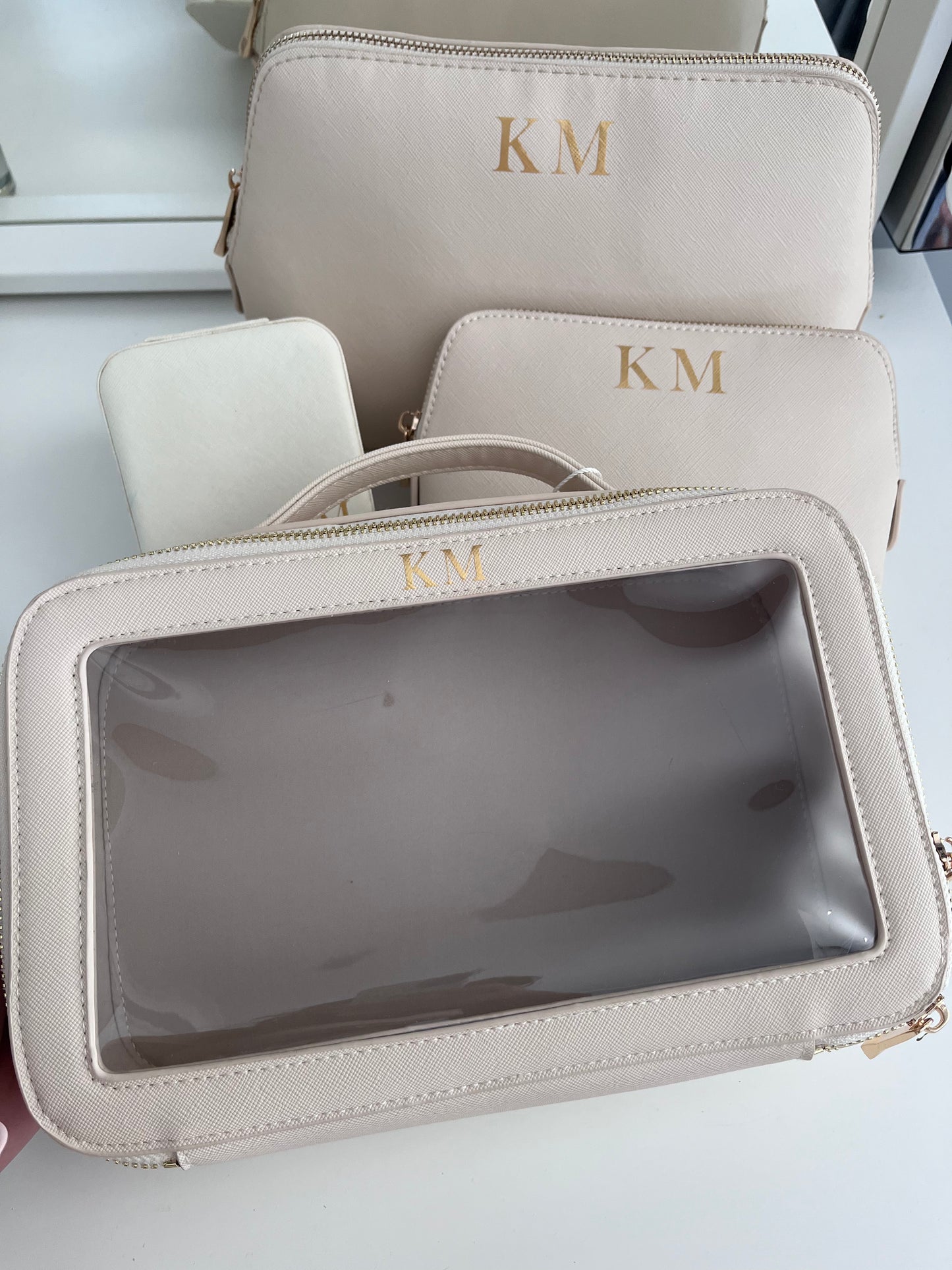 Luxury Monogram Travel Case