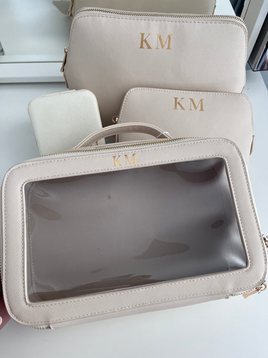 Luxury Monogram Travel Case