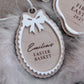 Personalised Easter Bow Basket Tag