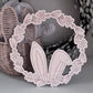 Easter Bunny Wooden Wreath