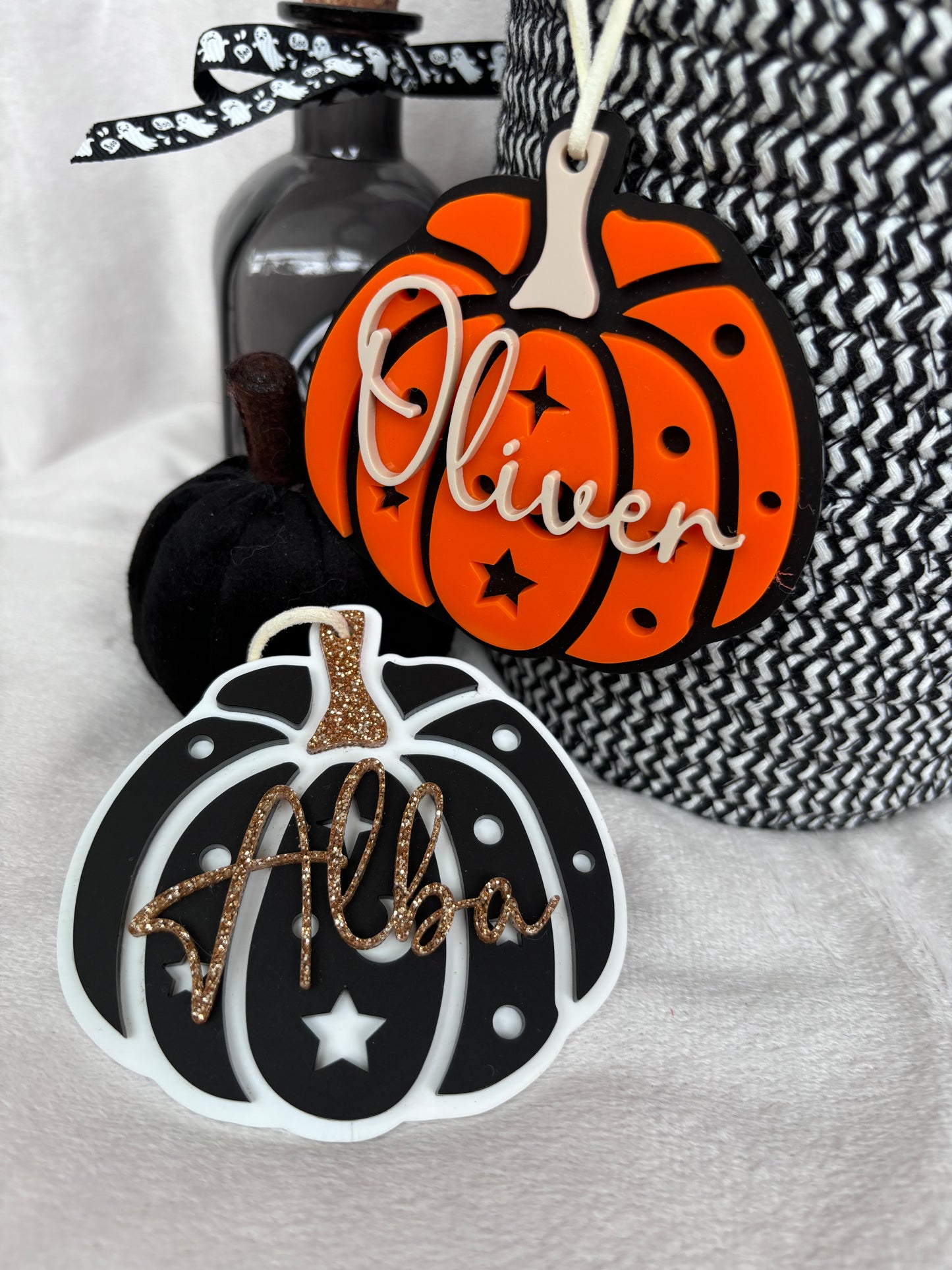 Personalised Magic Pumpkin Tag