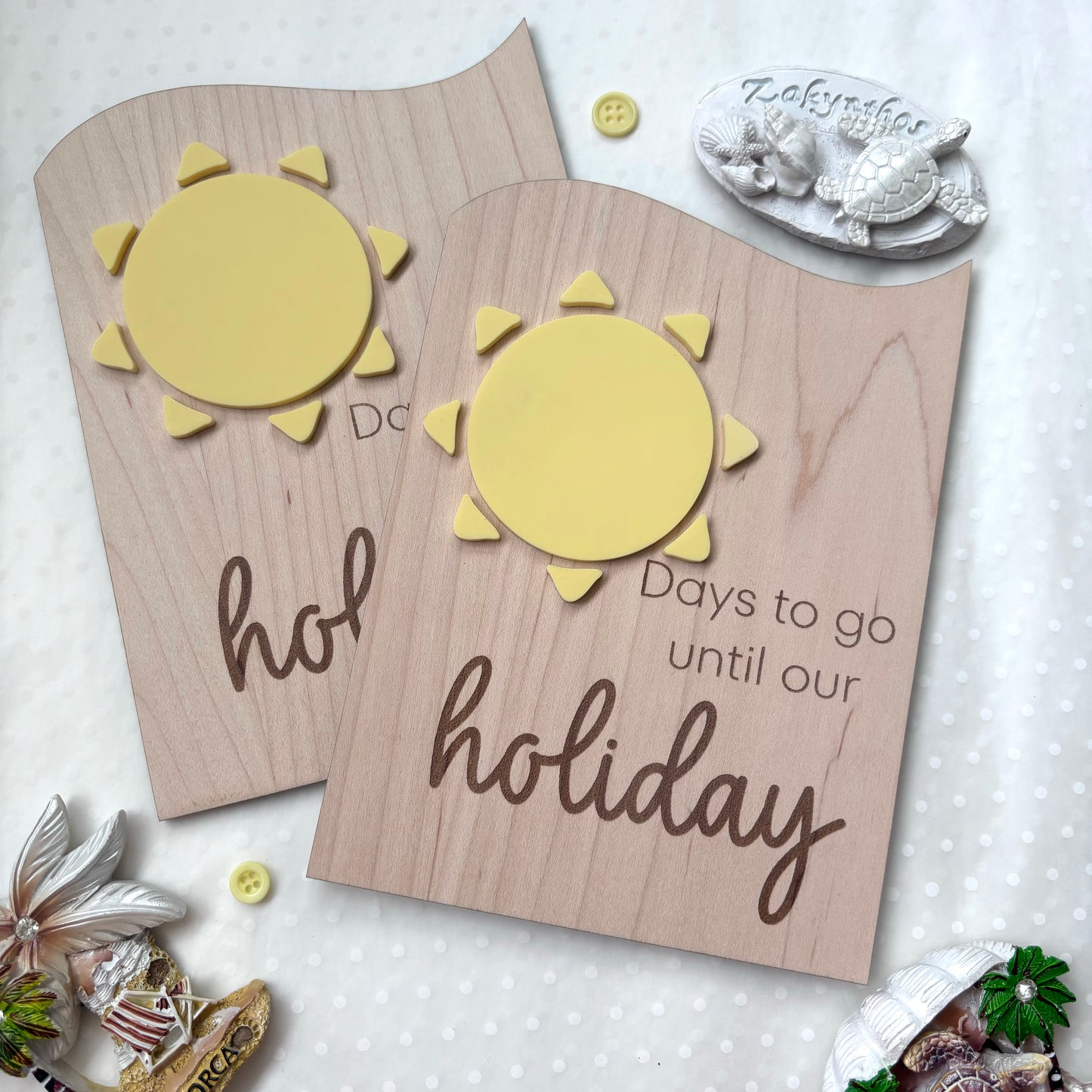 Holiday Countdown Plaque