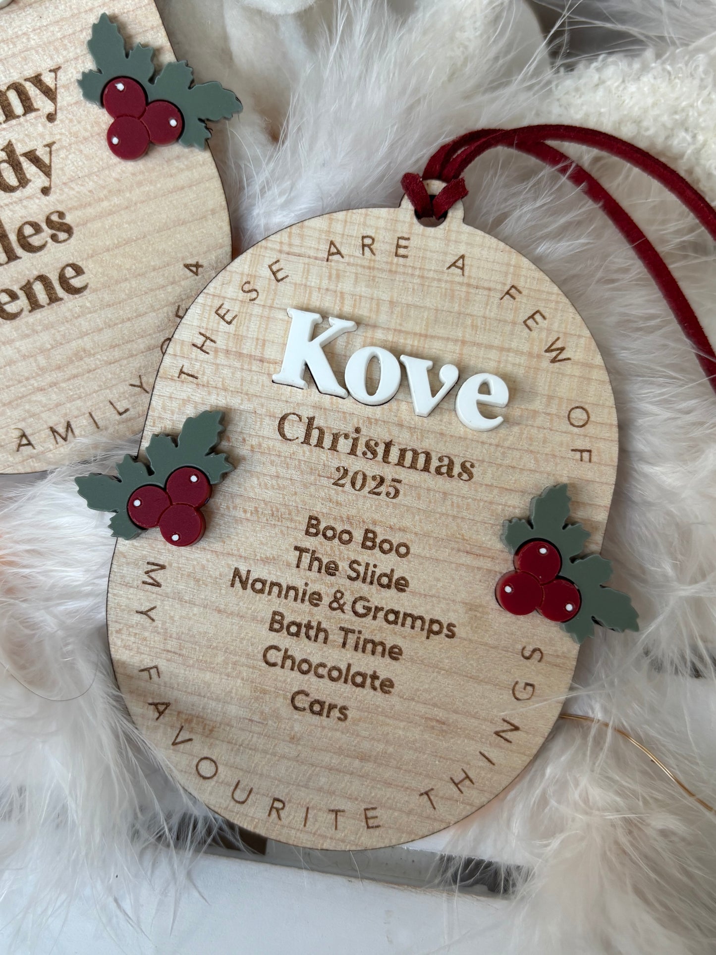 Favourite Things Baby’s First Christmas Keepsake Bauble