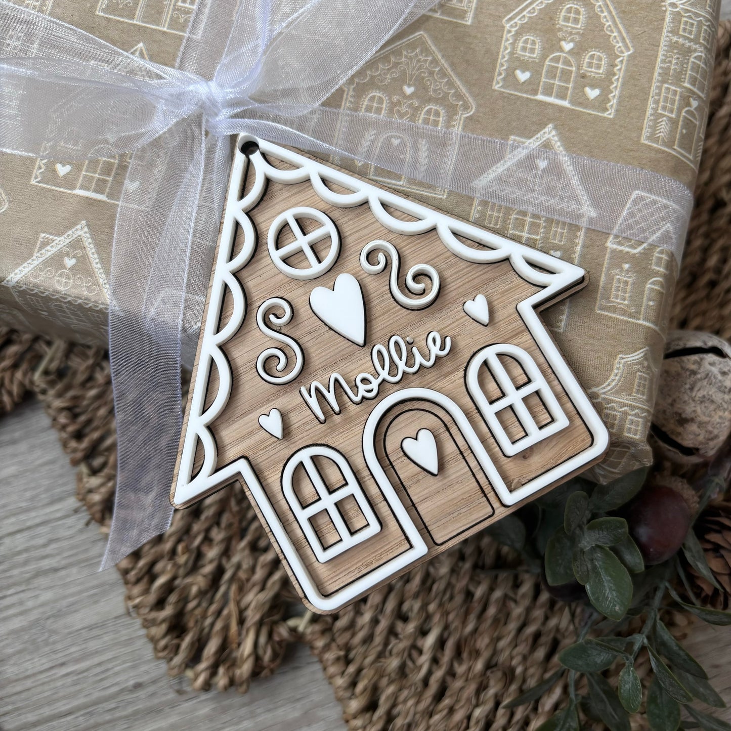 Gingerbread House Bauble -2024