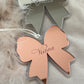 Personalised Bow Bauble
