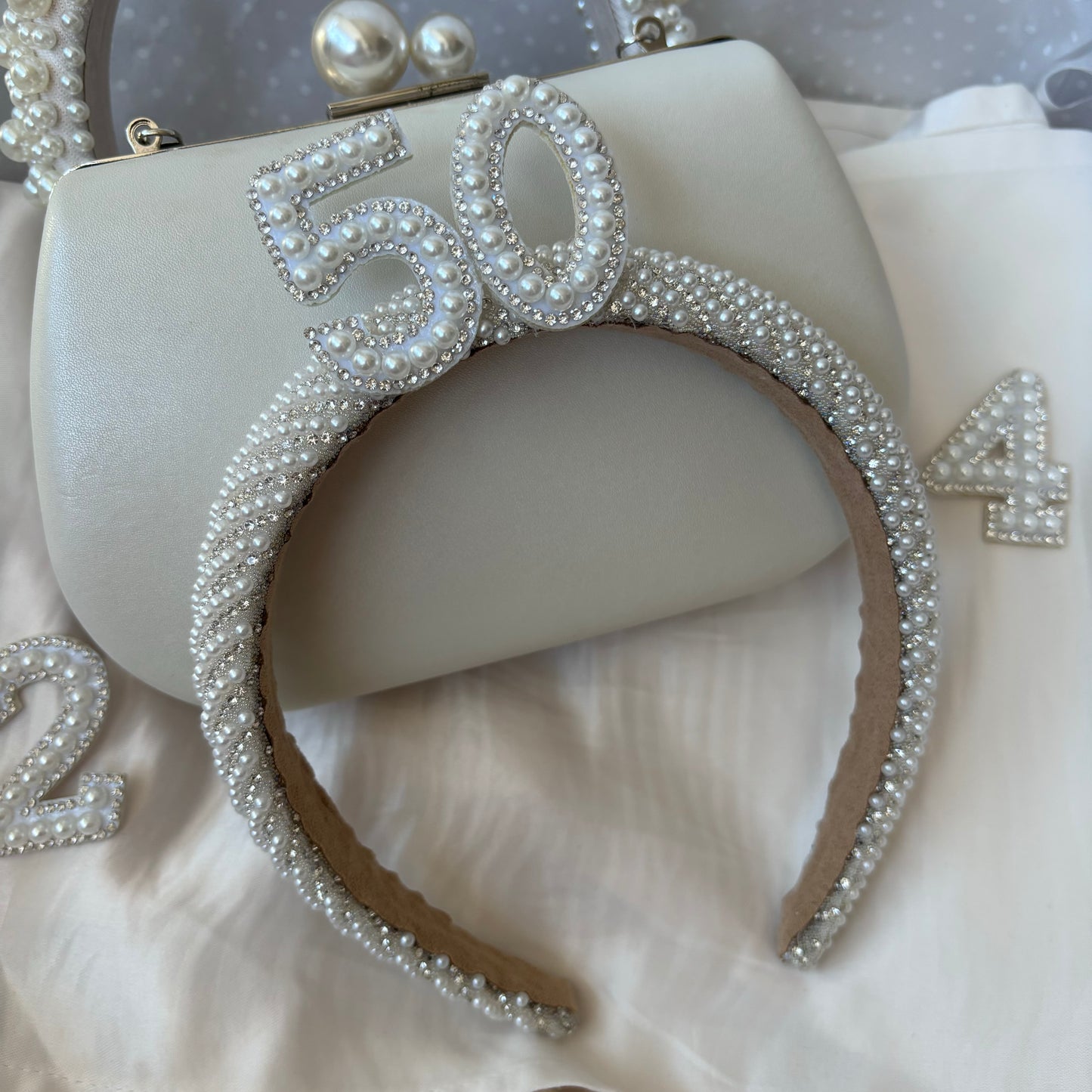 Birthday Girl Pearl Headband