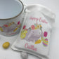 Personalised Easter Spring Bunny Mug & Treat bag