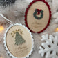 Personalised Scallop Christmas Tree - Wreath Bauble